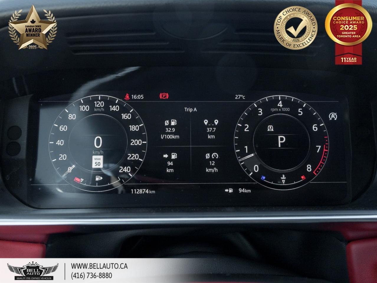 2022 Land Rover Range Rover Sport HST | PANOROOF | REDLTHR | MERIDIAN | ONSTAR | BACKUPCAM | B.SPOT | NOACCIDENT Toronto ON