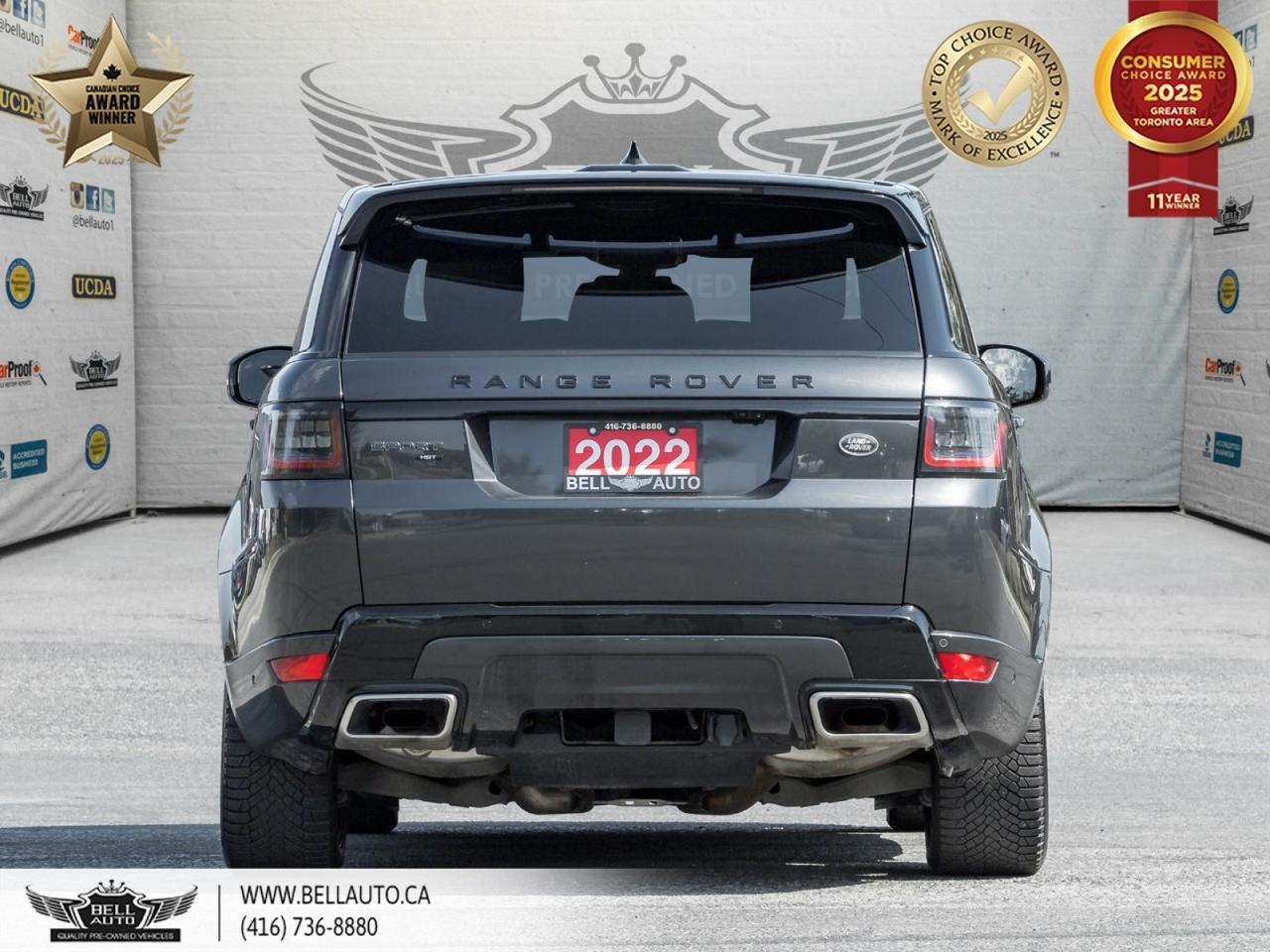 2022 Land Rover Range Rover Sport HST | PANOROOF | REDLTHR | MERIDIAN | ONSTAR | BACKUPCAM | B.SPOT | NOACCIDENT Toronto ON