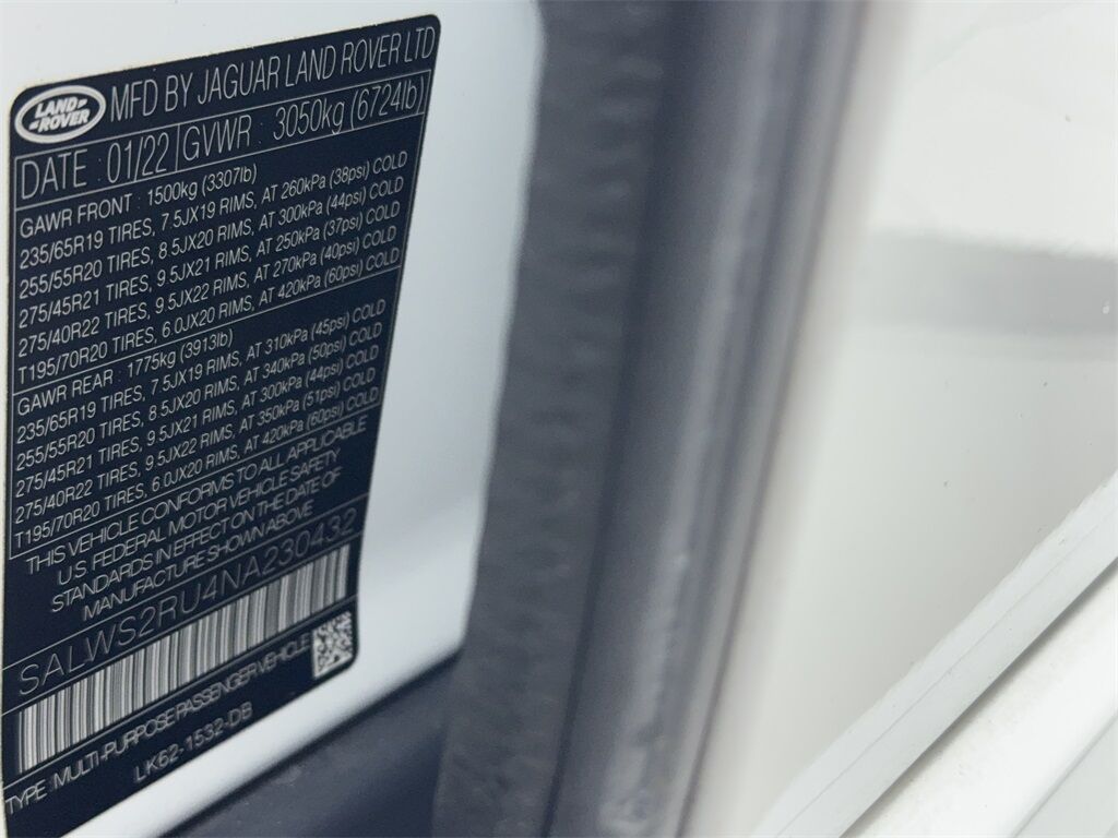 2022 Land Rover Range Rover Sport HST NAV,CAM,PANO,CLMT STS,BLIND SPOT,22&quot; WLS Plano TX