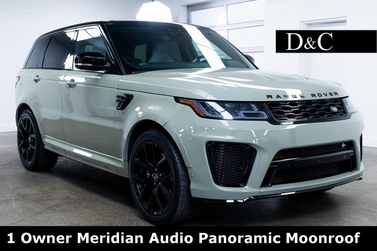 2022 Land Rover Range Rover Sport SVR 1 Owner Meridian Audio Panoramic Moonroof Portland OR