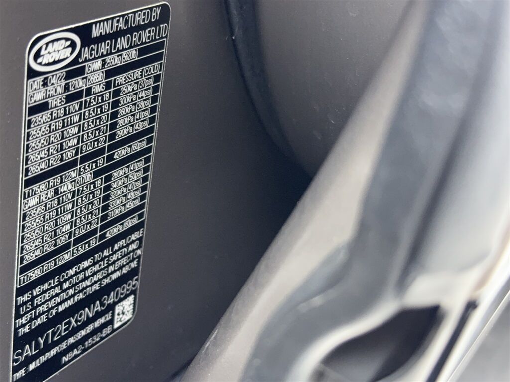 2022 Land Rover Range Rover Velar P250 R-Dynamic S NAV,CAM,PANO,HTD STS,BLIND SPOT Plano TX