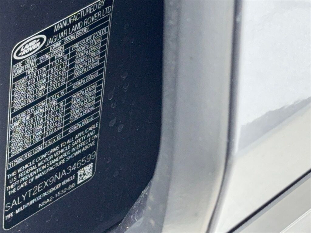 2022 Land Rover Range Rover Velar P250 R-Dynamic S NAV,CAM,PANO,HTD STS,BLIND SPOT Plano TX