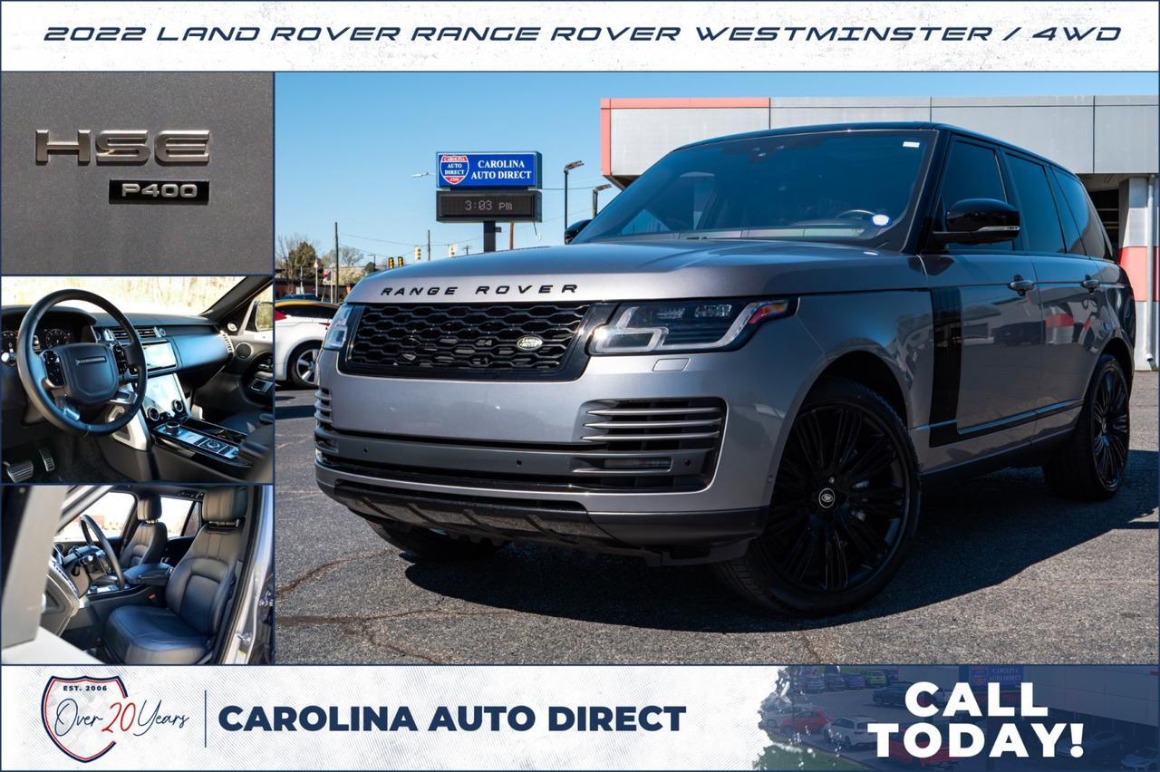 2022 Land Rover Range Rover Westminster / 4WD / Cooled Seats / Pano Sunroof!