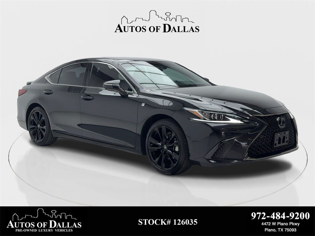 2022 Lexus ES 350 F Sport CAM,SUNROOF,CLMT STS,BLIND SPOT,19&quot; WL Plano TX