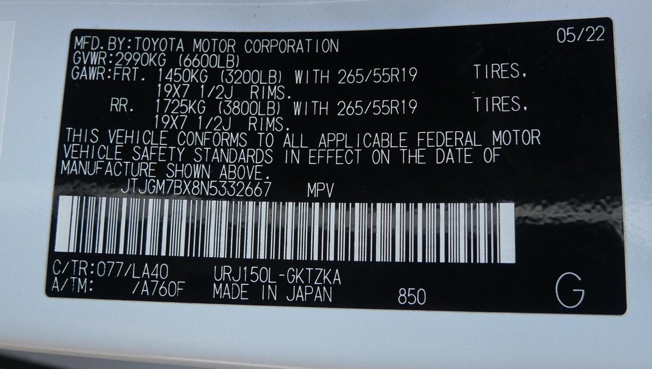 2022 Lexus GX 460 Luxury San Juan TX