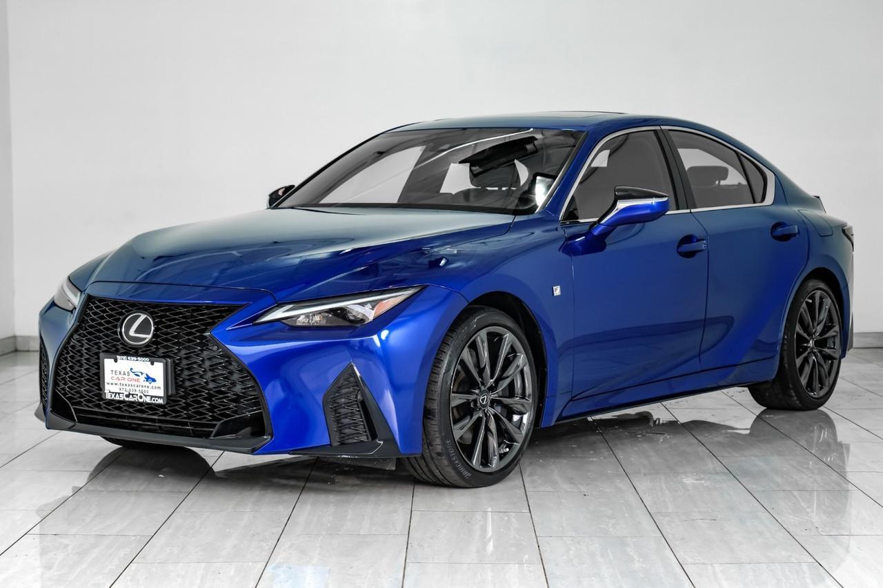 2022 Lexus IS 350 F SPORT AWD LEXUS SAFETY SYSTEM BLIND SPOT INTUITIVE PARKING ASS Carrollton TX