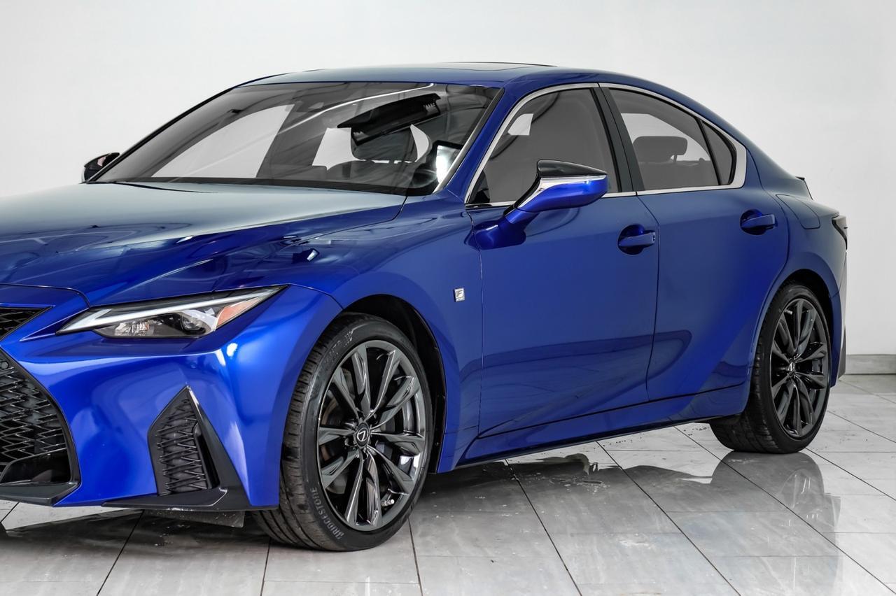 2022 Lexus IS 350 F SPORT AWD LEXUS SAFETY SYSTEM BLIND SPOT INTUITIVE PARKING ASS Carrollton TX