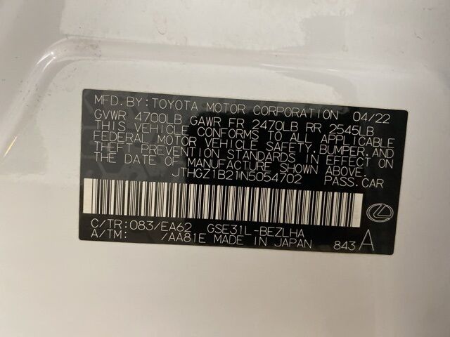 2022 Lexus IS 350 F SPORT Dallas TX