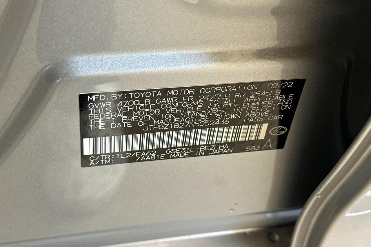 2022 Lexus IS F SPORT Roseville CA