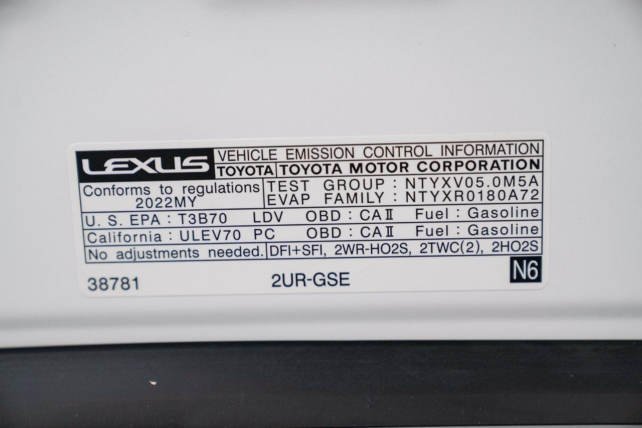 2022 Lexus LC500 Newport Beach CA