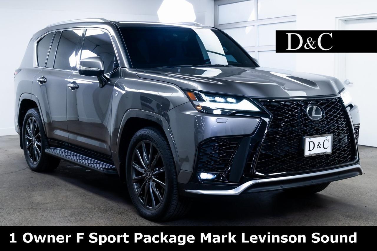 2022 Lexus LX 600 F SPORT 1 Owner F Sport Package Mark Levinson Sound