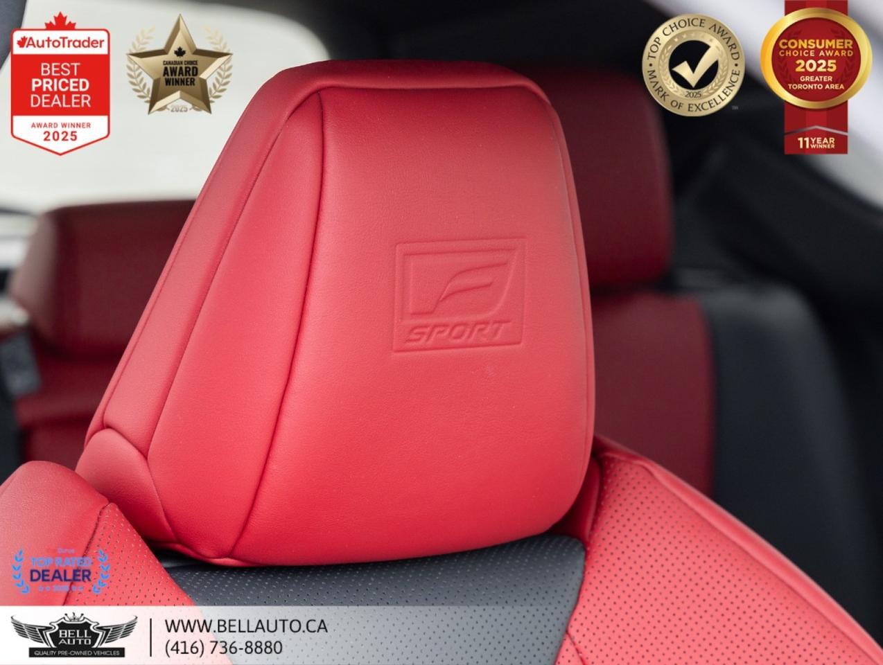 2022 Lexus NX 350 | F-SPORT | HUD | NAVI | B.CAM | PANO | REDLTHR | NOACCIDENT Toronto ON