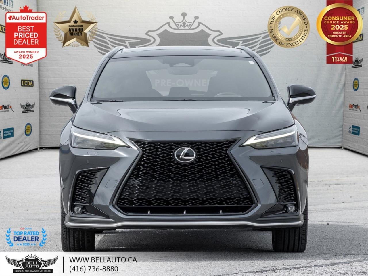 2022 Lexus NX 350 | F-SPORT | HUD | NAVI | B.CAM | PANO | REDLTHR | NOACCIDENT Toronto ON