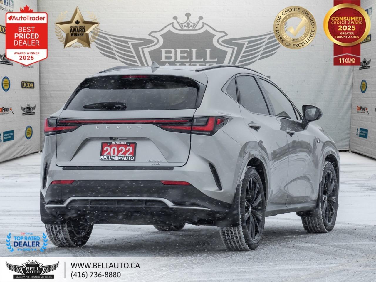 2022 Lexus NX 350 | NAVI | B.CAM | SUNROOF | HUD | REDLTHR | NOACCIDENT Toronto ON
