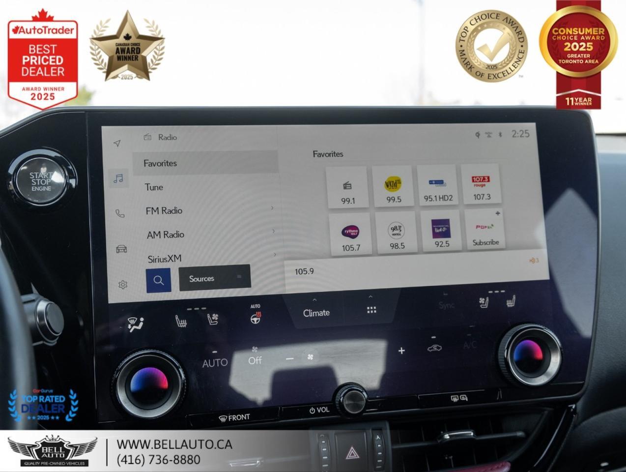 2022 Lexus NX 350 | NAVI | B.CAM | SUNROOF | REDLTHR | NOACCIDENT Toronto ON