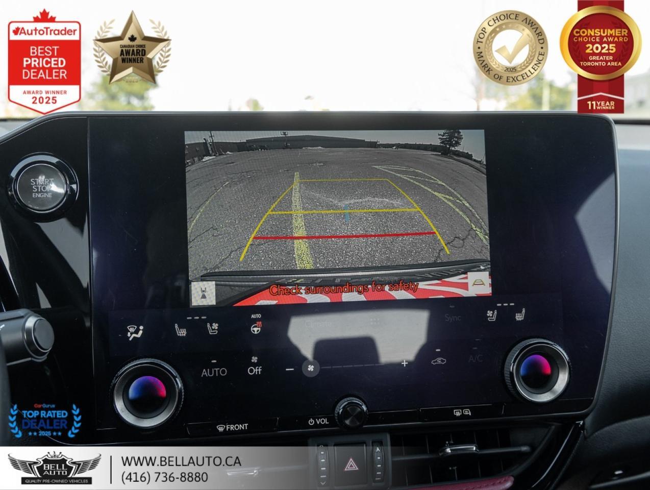 2022 Lexus NX 350 | NAVI | B.CAM | SUNROOF | REDLTHR | NOACCIDENT Toronto ON