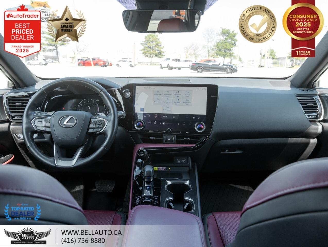 2022 Lexus NX 350 | NAVI | B.CAM | SUNROOF | REDLTHR | NOACCIDENT Toronto ON