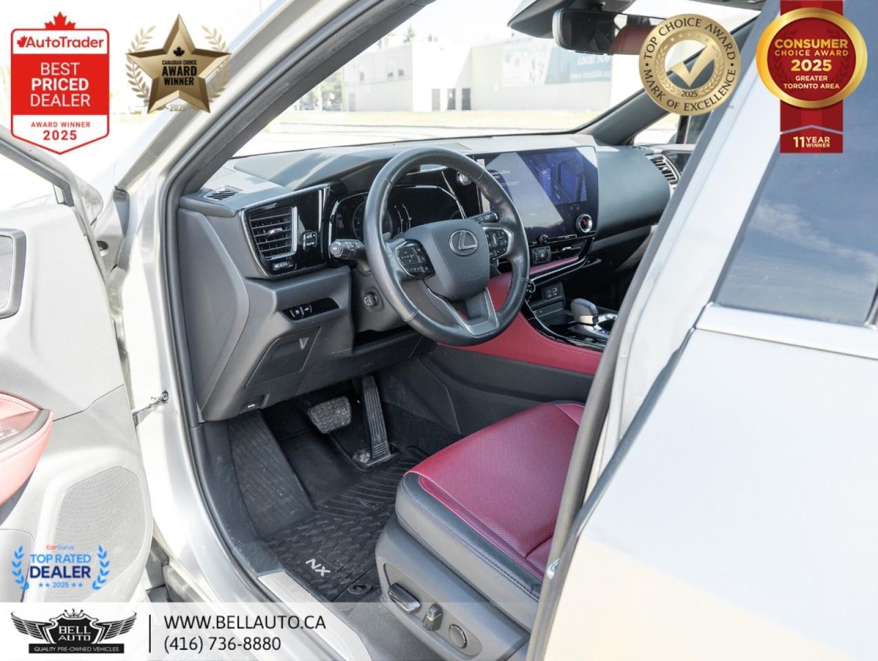 2022 Lexus NX 350 | NAVI | B.CAM | SUNROOF | REDLTHR | NOACCIDENT Toronto ON