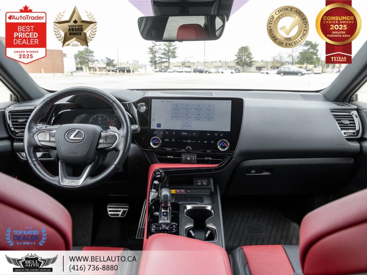 2022 Lexus NX 350 F-SPORT HUD NAVI B.CAM PANO REDLTHR NOACCIDENT Toronto ON