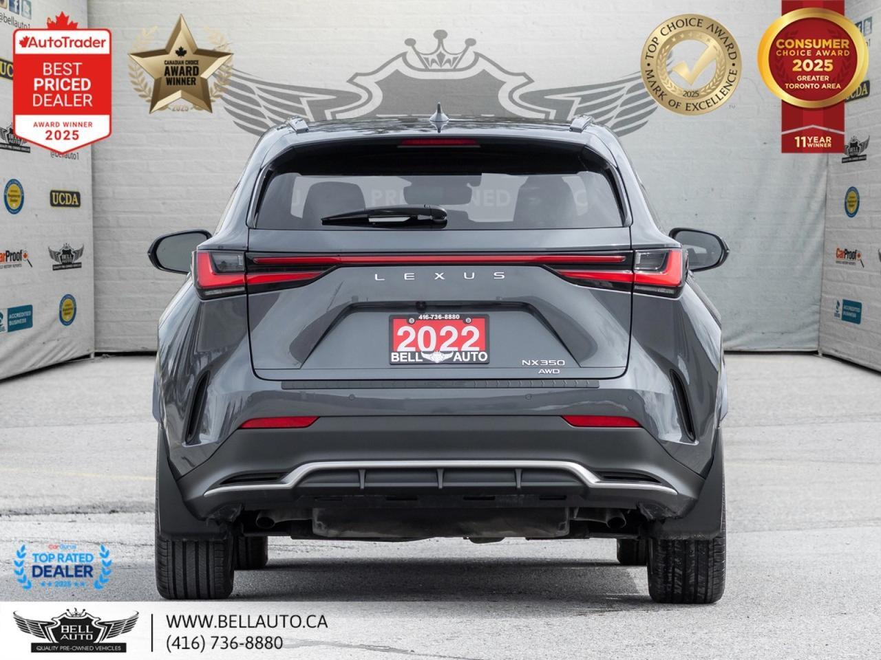 2022 Lexus NX 350 F-SPORT HUD NAVI B.CAM PANO REDLTHR NOACCIDENT Toronto ON