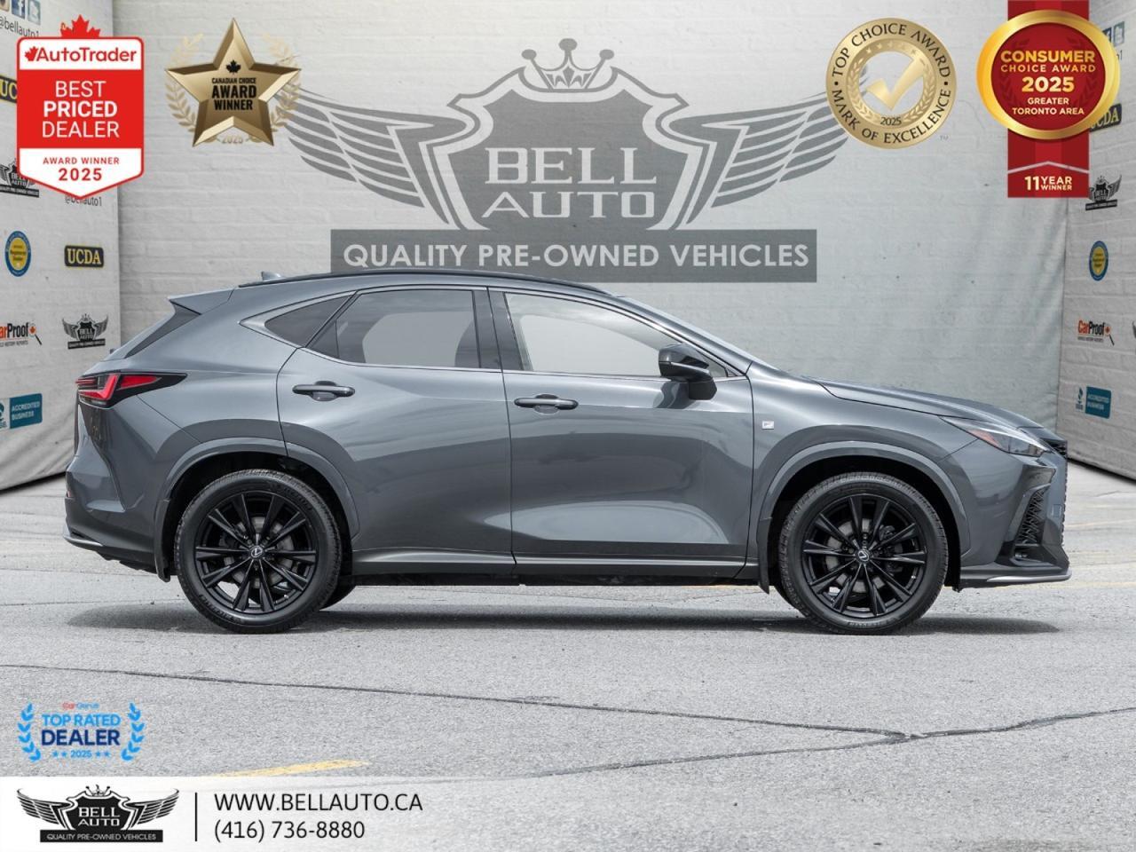 2022 Lexus NX 350 F-SPORT HUD NAVI B.CAM PANO REDLTHR NOACCIDENT Toronto ON