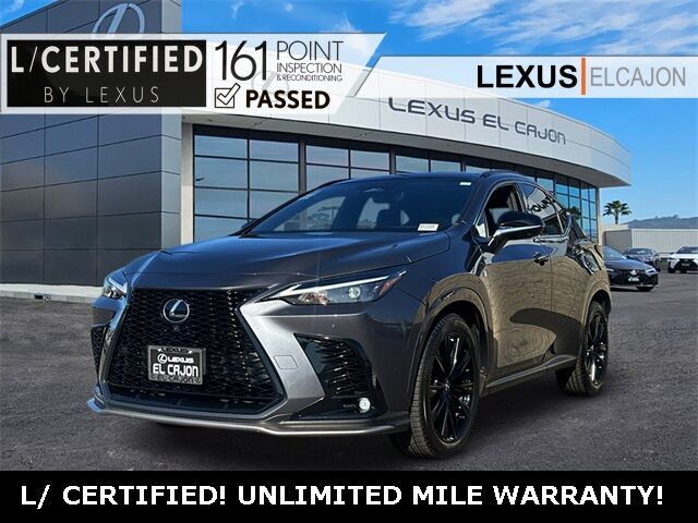 2022 Lexus NX 350 F SPORT Handling San Diego County CA