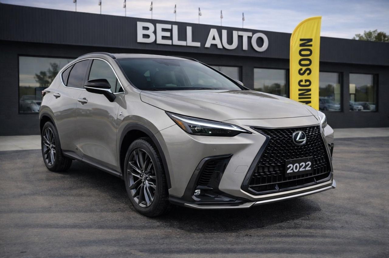 2022 Lexus NX 350 SUNROOF REDLTHR B.CAM NOACCIDENT