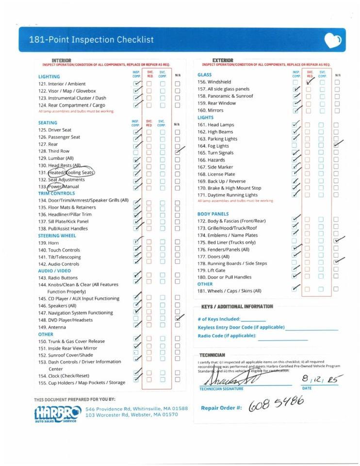 2022 Lexus RX 350 - 1 OWNER - LOW MILES - GARAGED Whitinsville MA