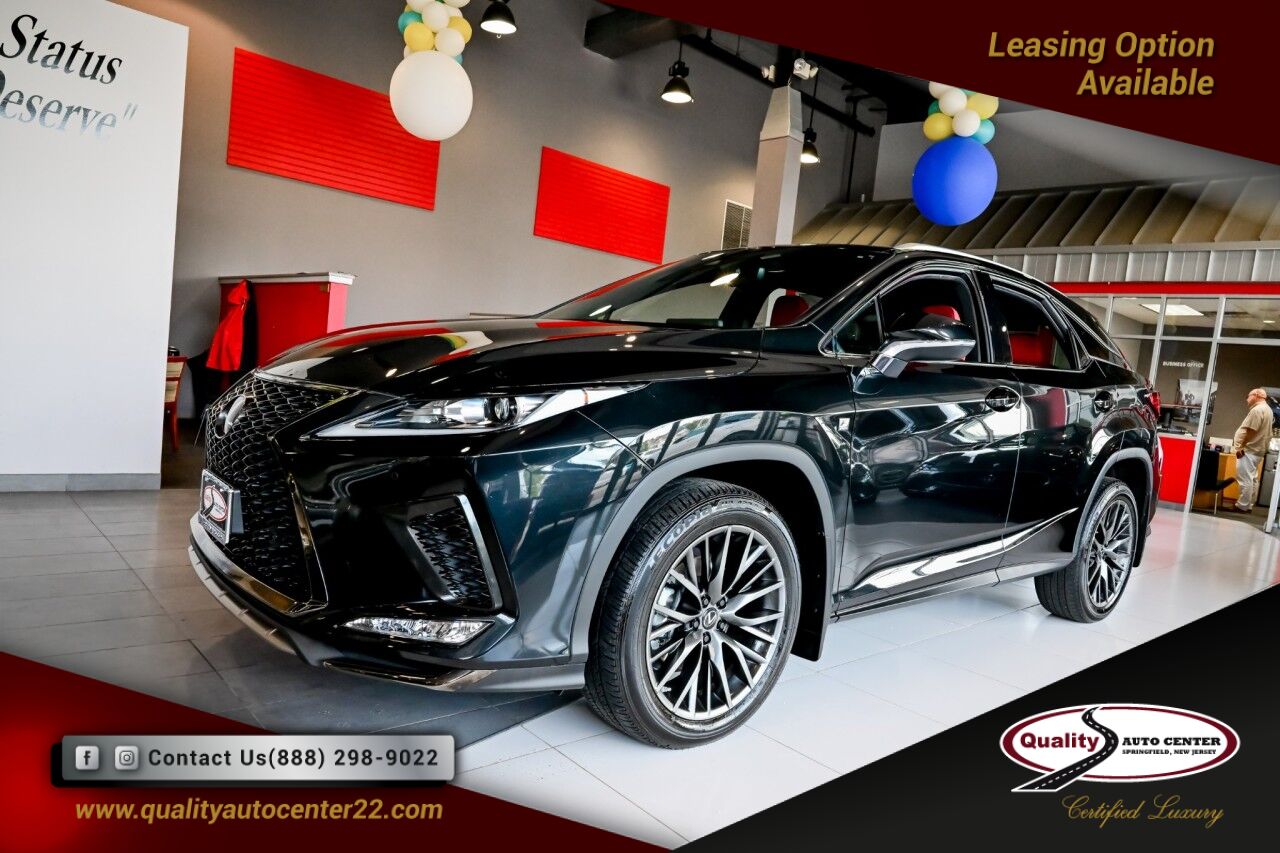 2022 Lexus RX 350 F SPORT Appearance, Navigation, Heated and Cooled Seats, Sunroof, Park Assist Springfield NJ 2022 Lexus RX 350 F SPORT Appearance, Navigation, Heated and Cooled Seats, Sunroof, Park Assist Springfield NJ