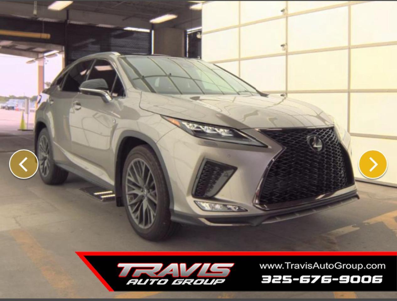 2022 Lexus RX 350 F SPORT Handling