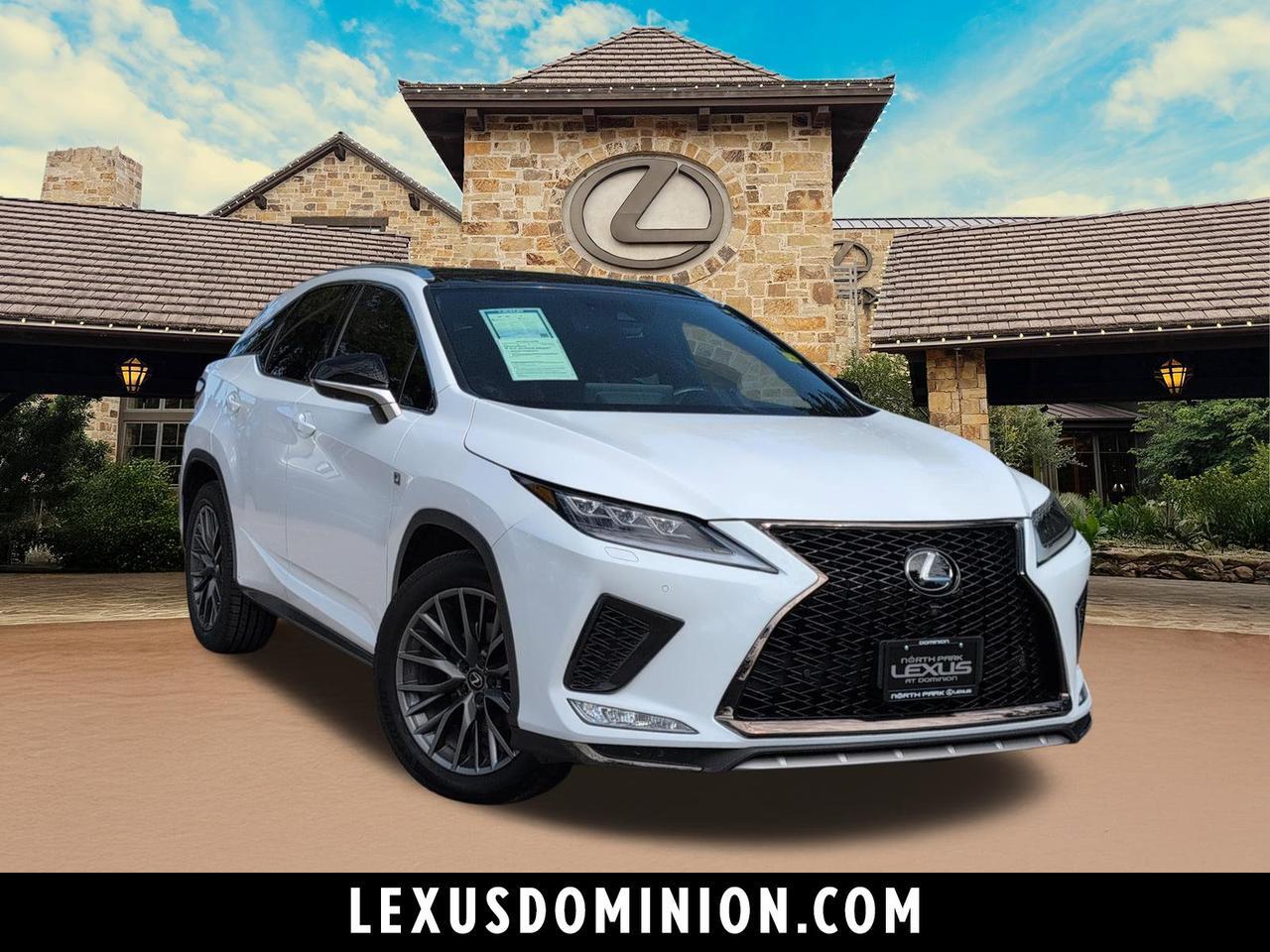 2022 Lexus RX 350 F SPORT Handling