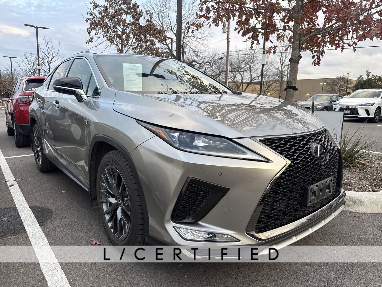 2022 Lexus RX 350 F SPORT Handling
