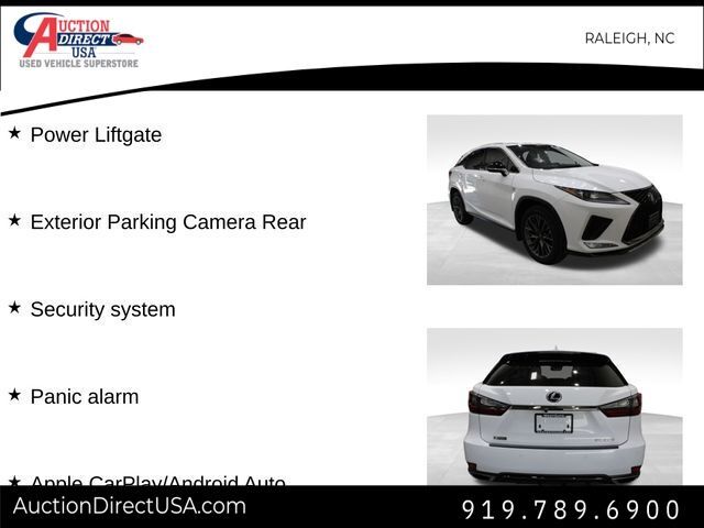 2022 Lexus RX 350 F Sport Raleigh NC