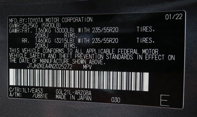 2022 Lexus RX 350L San Juan TX