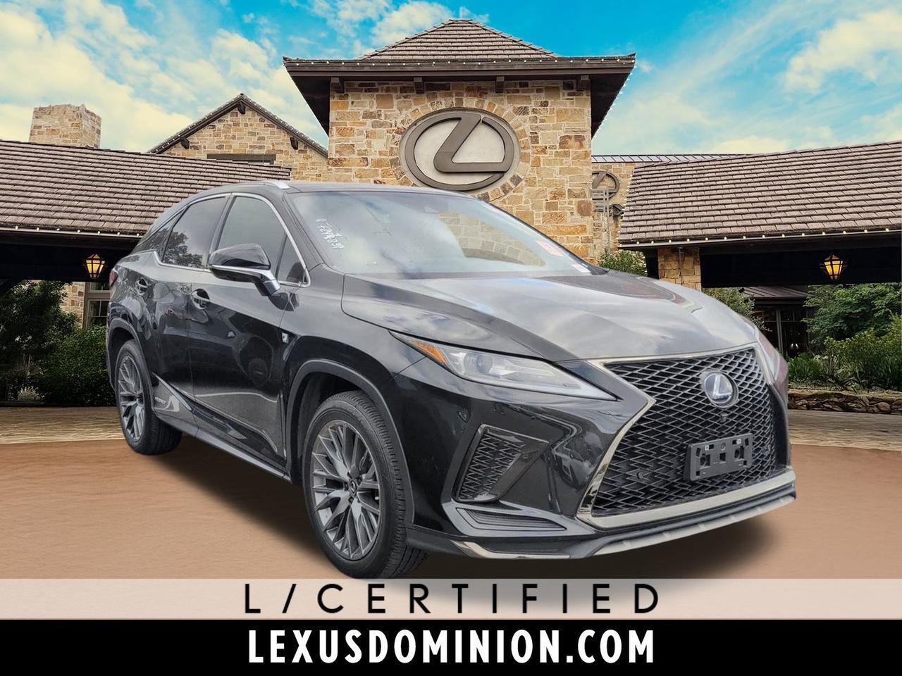 2022 Lexus RX 450h F SPORT Handling