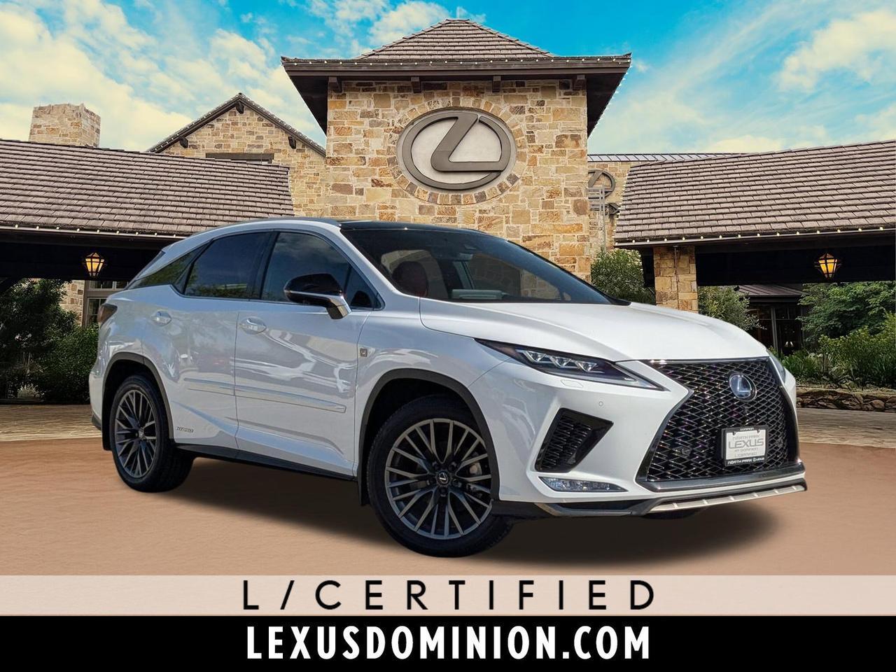 2022 Lexus RX 450h F SPORT Handling