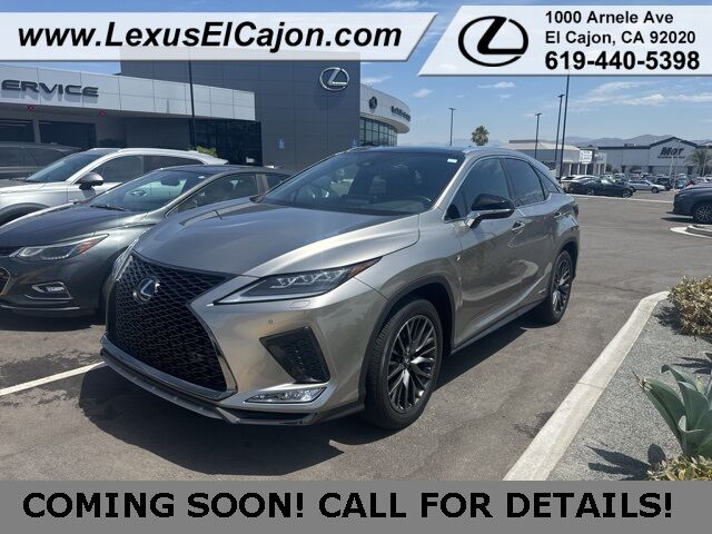 2022 Lexus RX 450h F Sport San Diego County CA