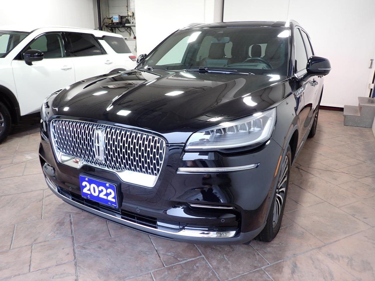 2022 Lincoln Aviator Reserve AWD  LEATHER NAVI SUNROOF BUCKET SEATS Listowel ON
