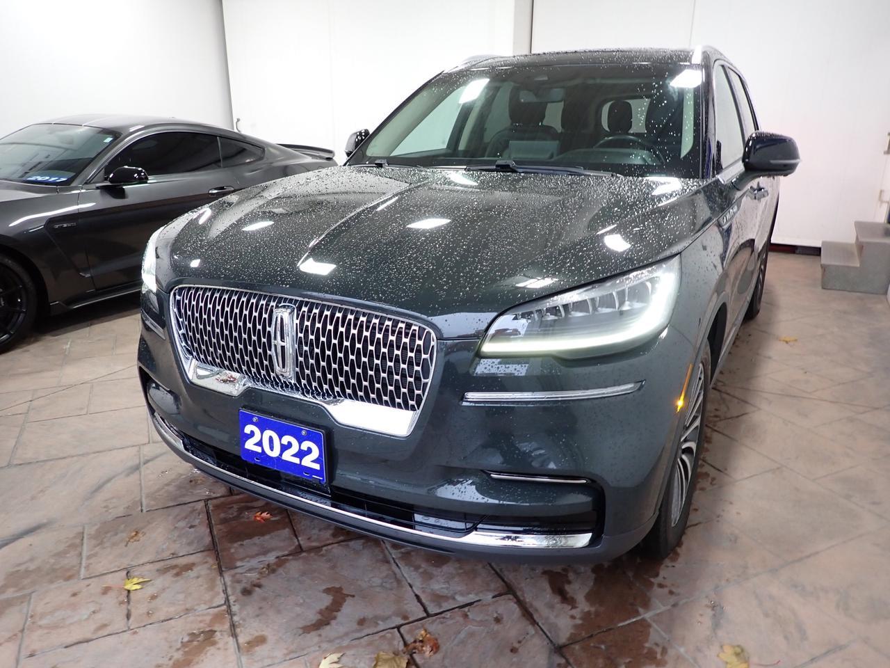 2022 Lincoln Aviator Reserve AWD LEATHR NAVI SUNROOF BUCKET SEATS Listowel ON