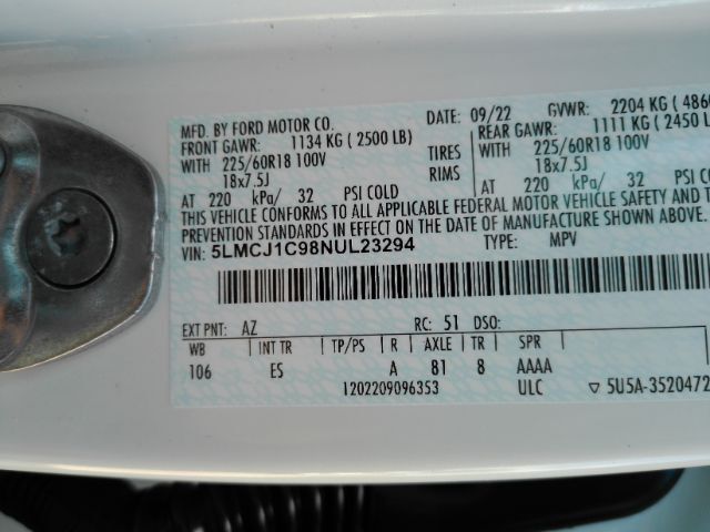 2022 Lincoln Corsair Standard Plano TX