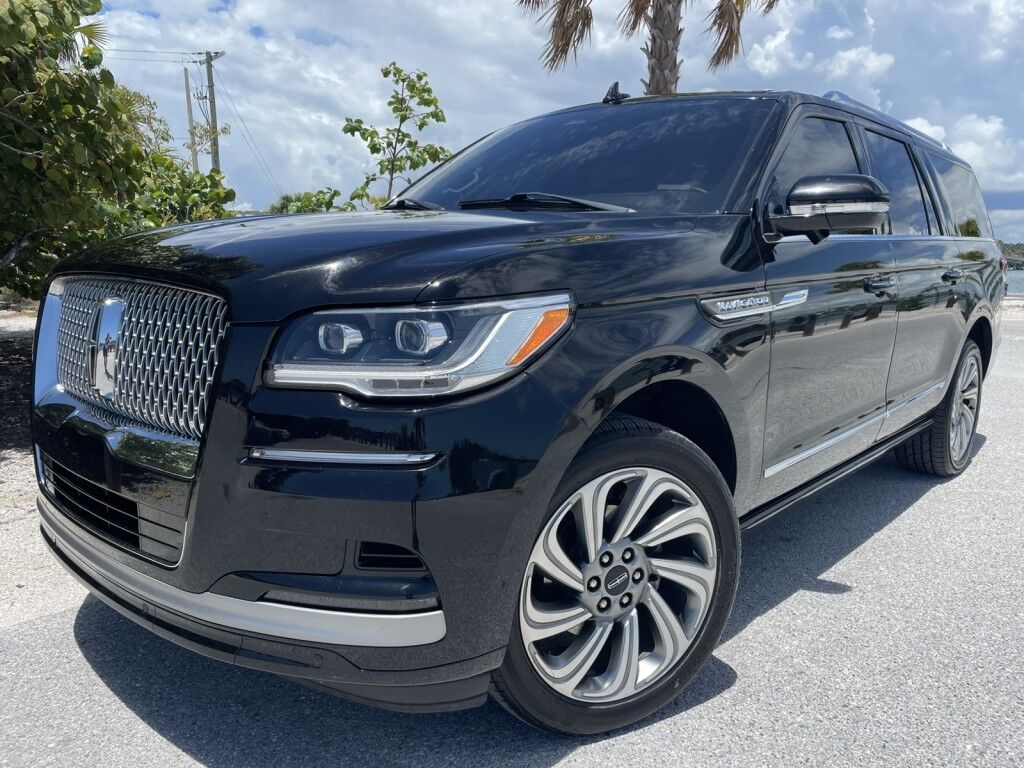 2022 Lincoln Navigator L RESERVE~REAR CAPTAIN MASSAGING SEATS~HEADS UP DISPLAY~ACTIVE PAR Sarasota FL