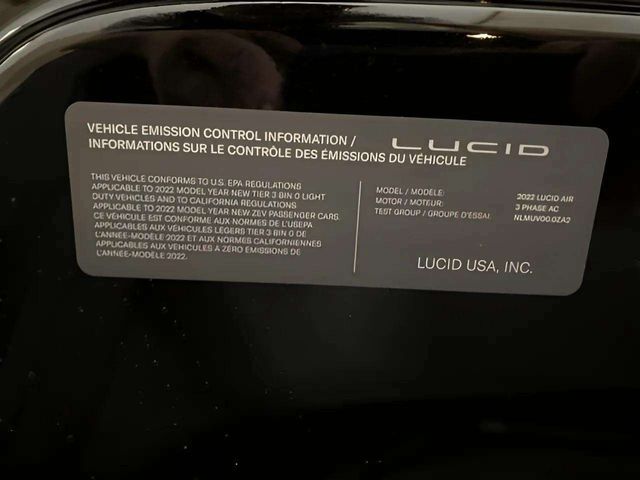 2022 Lucid Air Grand Touring Dallas TX