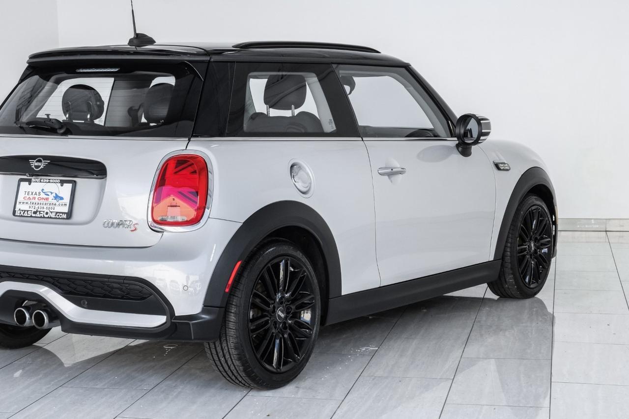 2022 MINI Cooper S AUTOMATIC PANORAMA LEATHER HEATED SEATS REAR CAMERA KEYLESS START PADDLE SHIFTERS Carrollton TX