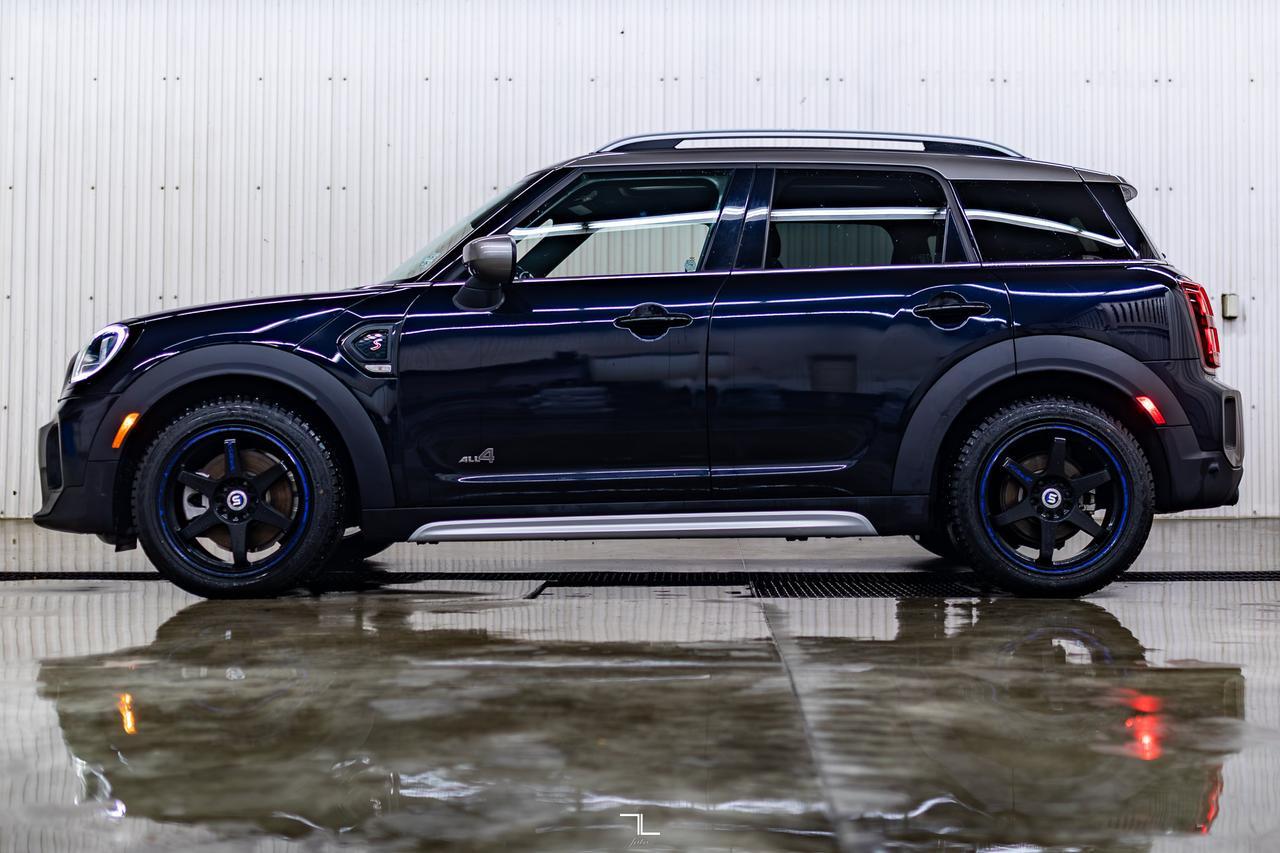 2022 MINI Cooper S All4 Countryman Leather Roof Nav BCam Red Deer AB