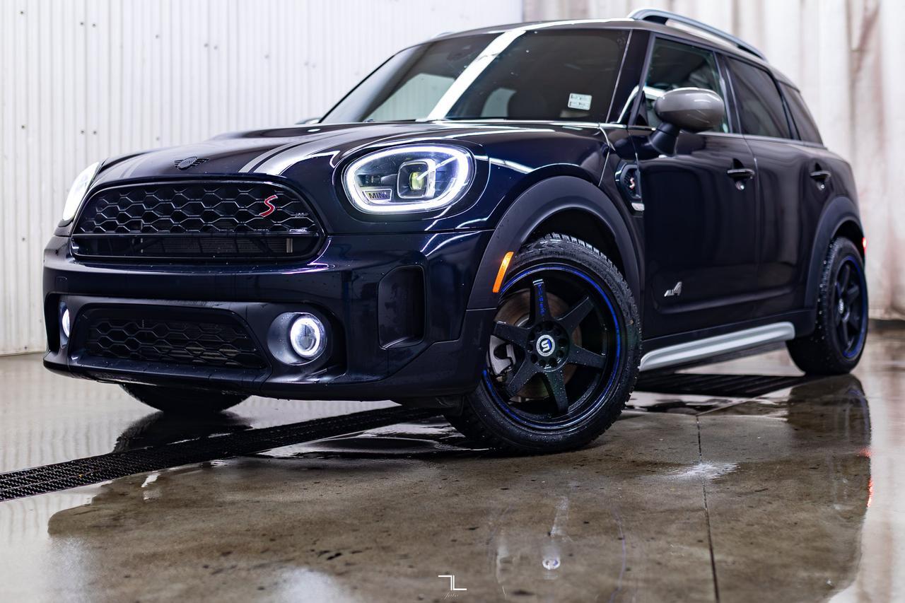 2022 MINI Cooper S All4 Countryman Leather Roof Nav BCam Red Deer AB