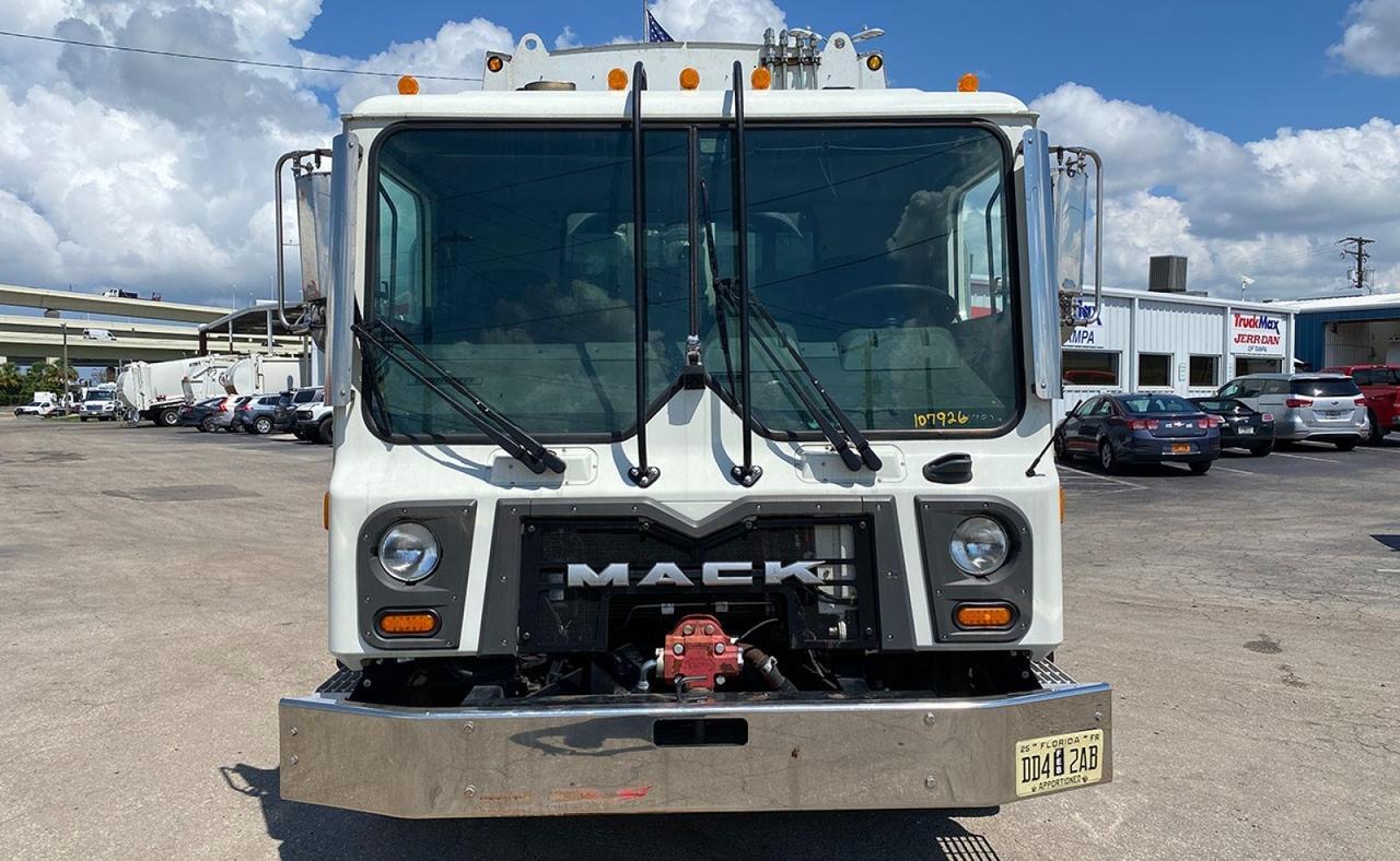 2022 Mack TE64 25 Yard Pac Mac Rear Loader Garbage Tampa FL
