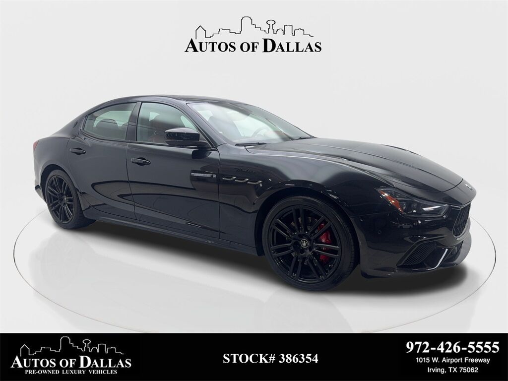 2022 Maserati Ghibli Modena NAV,CAM,SUNROOF,HTD STS,BLIND SPOT,20&quot; WLS Irving TX