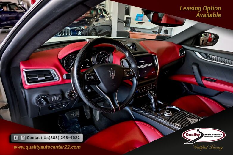 2022 Maserati Ghibli Modena Q4, 20'' Wheels, Cooled Seats, Nerissimo Pkg Springfield NJ