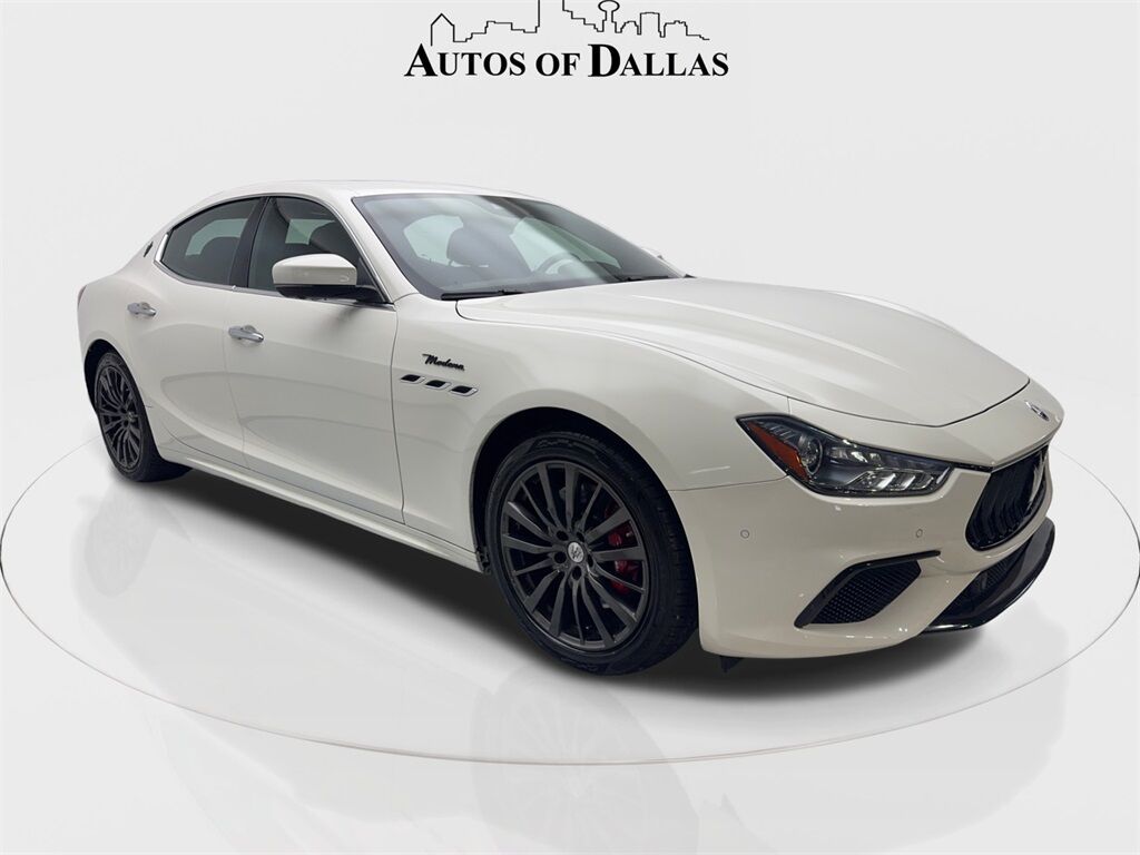 2022 Maserati Ghibli Modena Q4 NAV,CAM,SUNROOF,HTD STS,BLIND SPOT Irving TX