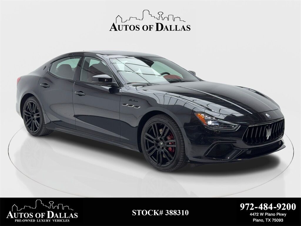2022 Maserati Ghibli Modena Q4 NAV,CAM,SUNROOF,HTD STS,BLIND SPOT,20&quot; W Plano TX